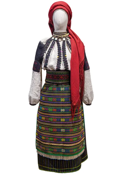Ουκρανικά Κεντημένα Εθνική Παραδοσιακή Ενδυμασία Isola Ρούχα — Φωτογραφία Αρχείου
