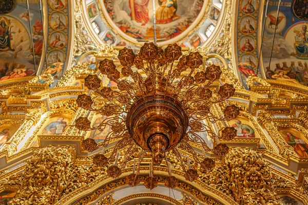 Szent Alvás Katedrális Kijevi Barlang Kolostor — Stock Fotó