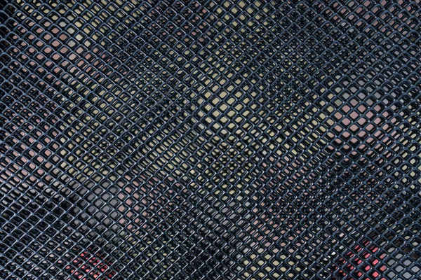 Bright Metal Steel Grid Background — Stock fotografie
