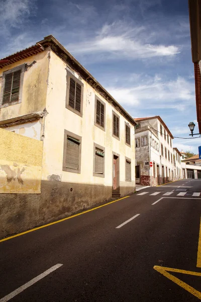 Παλαιά Και Ιστορική Αρχιτεκτονική Των Πορτογαλικών Πόλεων Και Πόλεων — Φωτογραφία Αρχείου