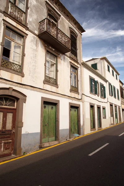 Παλαιά Και Ιστορική Αρχιτεκτονική Των Πορτογαλικών Πόλεων Και Πόλεων — Φωτογραφία Αρχείου