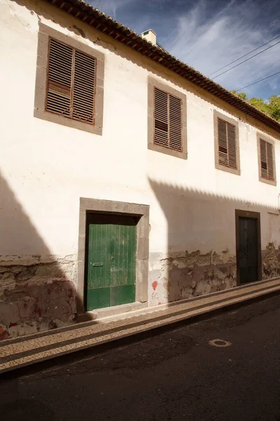 Oude Historische Architectuur Van Portugal Steden Stad — Stockfoto