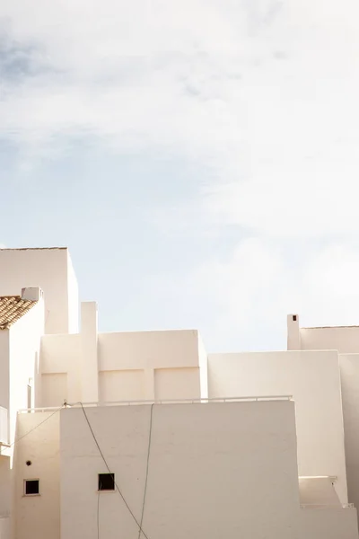 stock image street veiws of buildings in calo del moro, mallorca spain