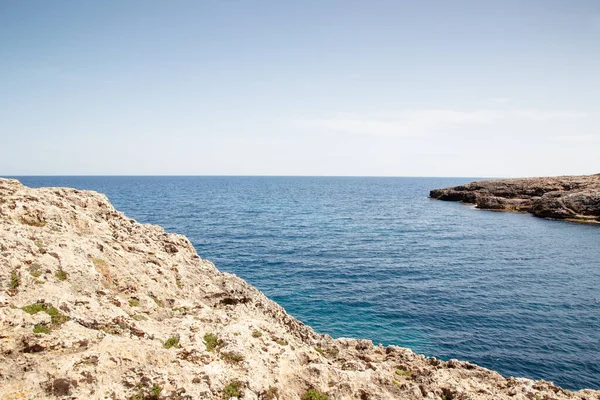Mallorca 'dan, İspanya' dan deniz manzarası