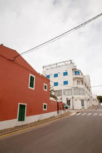Veiws Rua Edifícios Calo Del Moro Espanha Mallorca — Fotografia de Stock