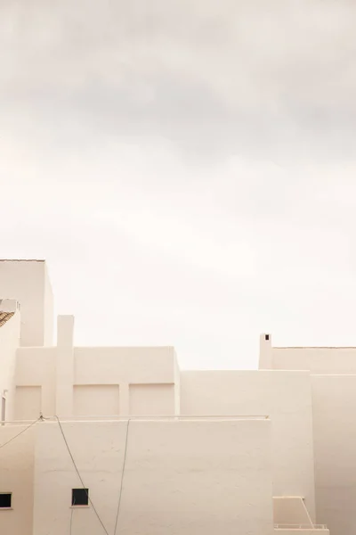 西班牙马略卡岛建筑的抽象概念 — 图库照片