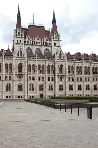 Будапест Хангария Июня 2018 Года Знаменитое Здание Венгерского Парламента Будапеште — стоковое фото