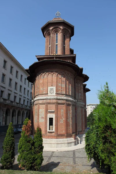 Bucharest Romania June 2023 External View Orthodox Kretzulescu Church — Stock Photo, Image