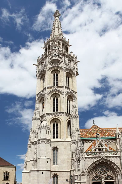 Matthias Kerk Boedapest Een Van Belangrijkste Tempel Hongarije — Stockfoto