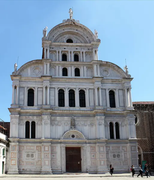 Kerk Van San Zaccaria Gebouwd Tussen 1444 1515 Kerk Opgedragen — Stockfoto