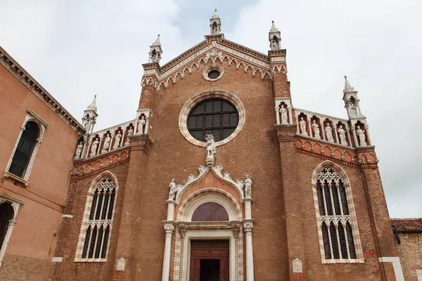 Kerk Van Madonna Dell Orto Venetië Italië — Stockfoto