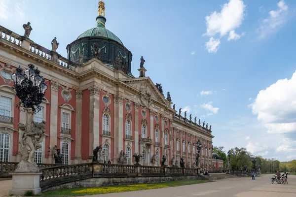 Das Neue Schloss Park Sanssouci Potsdam — Stockfoto