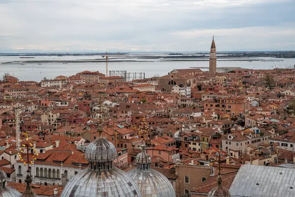 Luchtfoto Van Venetië Italië — Stockfoto