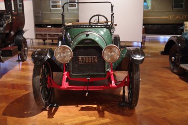 Dearborn, Mi, USA - 24 Kasım 2018: Henry Ford Amerikan İnovasyon Müzesi Dearborn, Michigan, ABD 'nin Detroit banliyösündeki Ulusal Tarihi Tarihi Simgedir..