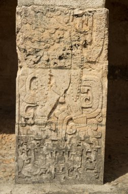 Chichen Itza Kolomb öncesi Maya şehir, Meksika kalıntıları