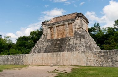 Chichen Itza Kolomb öncesi Maya şehir, Meksika kalıntıları