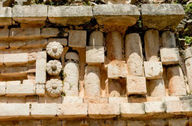 Labna, Kolombiya öncesi Maya medeniyetinin Mezoamerikan arkeolojik alanı ve törensel merkezi, Yucatan Yarımadası, Meksika. UNESCO Dünya Mirası Alanı 