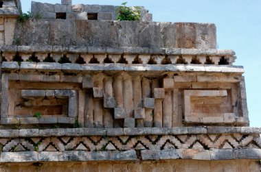 Labna, Kolombiya öncesi Maya medeniyetinin Mezoamerikan arkeolojik alanı ve törensel merkezi, Yucatan Yarımadası, Meksika. UNESCO Dünya Mirası Alanı 