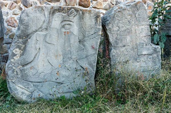 폐허의 Alban의 콜럼버스 고고학 사이트 멕시코의 갤러리 — 스톡 사진