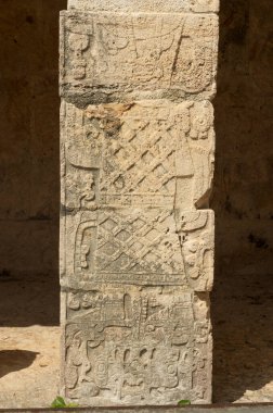 Chichen Itza Kolomb öncesi Maya şehir, Meksika kalıntıları