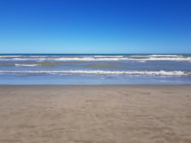 Güzel deniz manzarası.