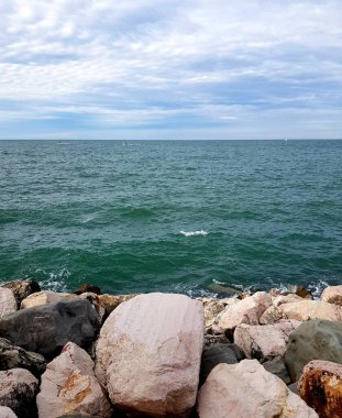 Güzel deniz manzarası