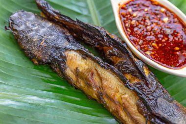 Grilled Catfish with Chili Fish Sauce