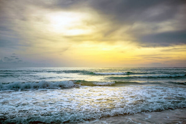 Цвета неба после солнца