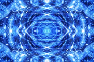 zooming of colorful beam lines background