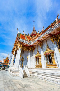 Wat hua lamphong Budist tapınağı Bangkok Tayland.