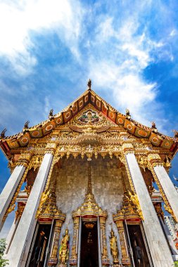 Wat hua lamphong Budist tapınağı Bangkok Tayland.