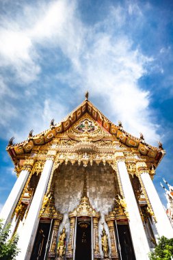 Wat hua lamphong Budist tapınağı Bangkok Tayland.