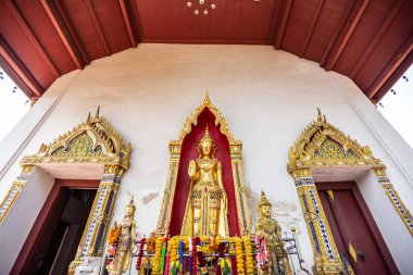 Tayland 'ın Nonthaburi ilindeki Wat khang khao (Yarasa Tapınağı)