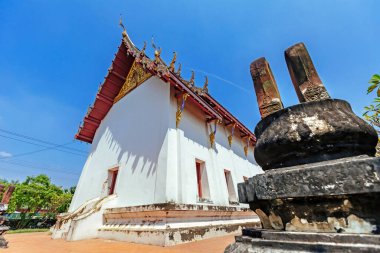Tayland 'ın Nonthaburi ilindeki Wat khang khao (Yarasa Tapınağı)