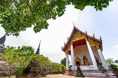 Tayland 'ın Nonthaburi ilindeki Wat khang khao (Yarasa Tapınağı)