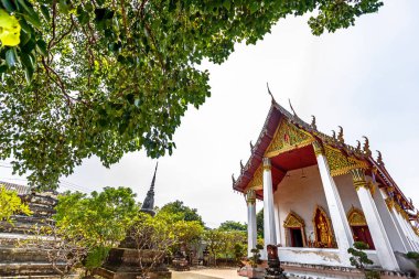 Tayland 'ın Nonthaburi ilindeki Wat khang khao (Yarasa Tapınağı)