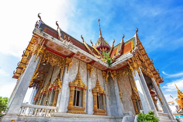 Wat Hua Lamphong Templo Budista Bangkok Tailândia — Fotografia de Stock