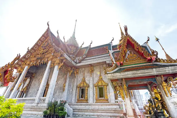 stock image Wat hua lamphong buddhist temple in Bangkok Thailand.