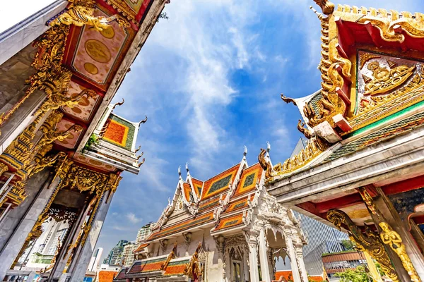 stock image Wat hua lamphong buddhist temple in Bangkok Thailand.