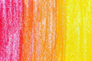 Pastel boyalardan farklı renklere boyama.