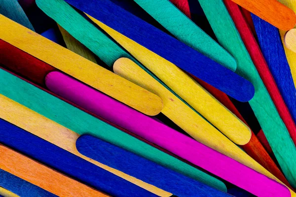 Colorido Palitos Picolé — Fotografia de Stock