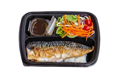 Soya soslu ızgara Saba.