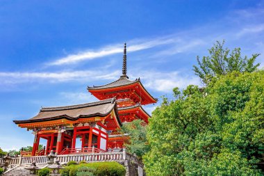 Kiyomizu-dera Tapınağı 'nın bakış açısı
