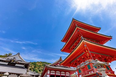 Kiyomizu-dera Tapınağı 'nın bakış açısı