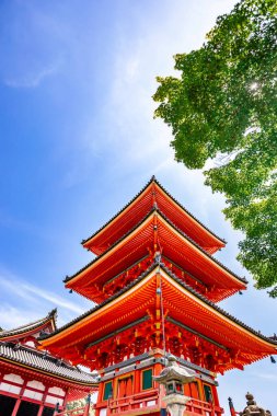 Kiyomizu-dera Tapınağı 'nın bakış açısı