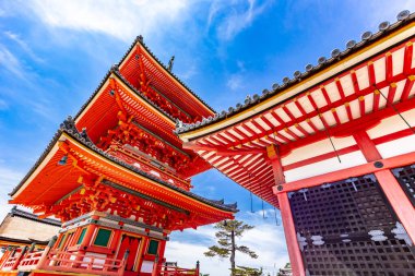 Kiyomizu-dera Tapınağı 'nın bakış açısı