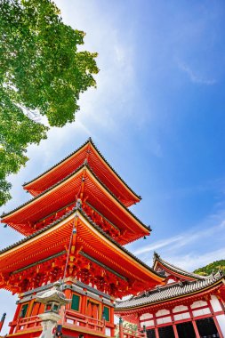 Kiyomizu-dera Tapınağı 'nın bakış açısı