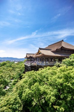 Kiyomizu-dera Tapınağı 'nın bakış açısı