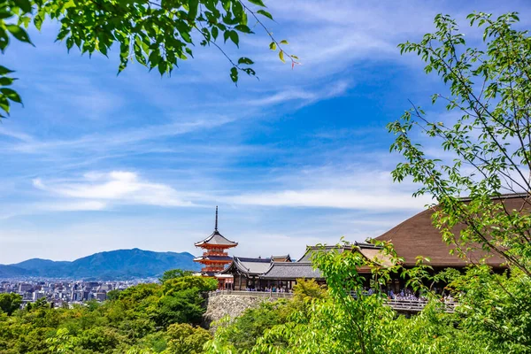 Punto Vista Del Templo Kiyomizu Dera —  Fotos de Stock
