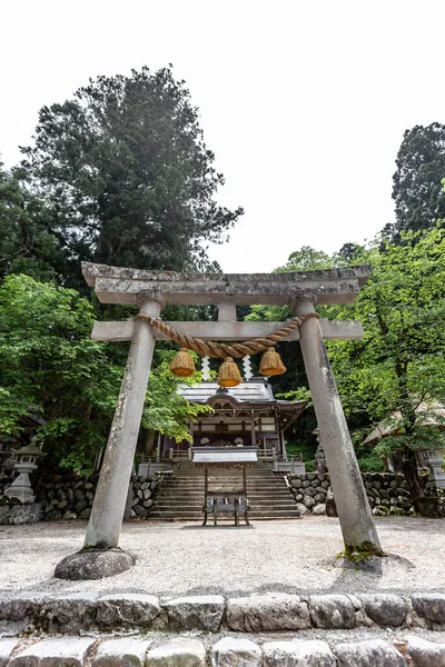 Shrine Hachiman Jinja Shirakawa Історичне Японське Село Ono District Gifu — стокове фото
